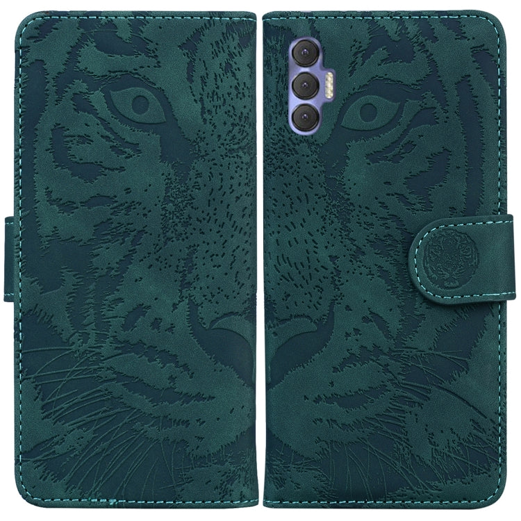 Tiger Embossing Pattern Horizontal Flip Leather Phone Case, For Tecno Pova Neo LE6, For Tecno Spark 7 Pro, For Tecno Spark 8 / 8T, For Tecno Spark 8P, For Tecno Spark Go 2022 / Spark 8C