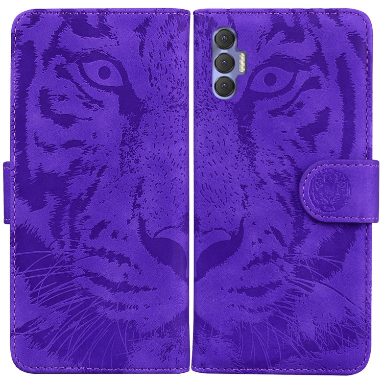 Tiger Embossing Pattern Horizontal Flip Leather Phone Case, For Tecno Pova Neo LE6, For Tecno Spark 7 Pro, For Tecno Spark 8 / 8T, For Tecno Spark 8P, For Tecno Spark Go 2022 / Spark 8C