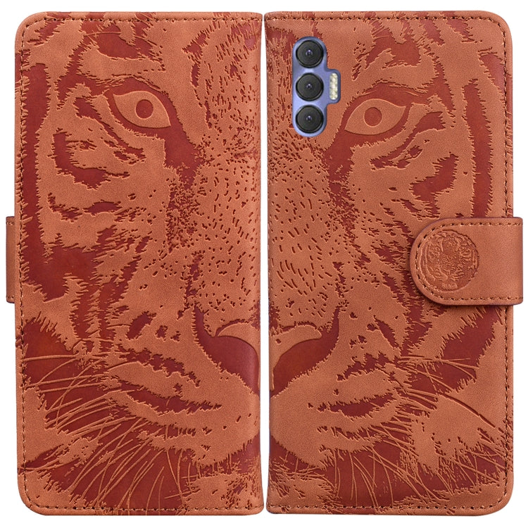 Tiger Embossing Pattern Horizontal Flip Leather Phone Case, For Tecno Pova Neo LE6, For Tecno Spark 7 Pro, For Tecno Spark 8 / 8T, For Tecno Spark 8P, For Tecno Spark Go 2022 / Spark 8C