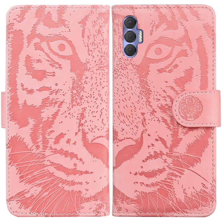 Tiger Embossing Pattern Horizontal Flip Leather Phone Case, For Tecno Pova Neo LE6, For Tecno Spark 7 Pro, For Tecno Spark 8 / 8T, For Tecno Spark 8P, For Tecno Spark Go 2022 / Spark 8C