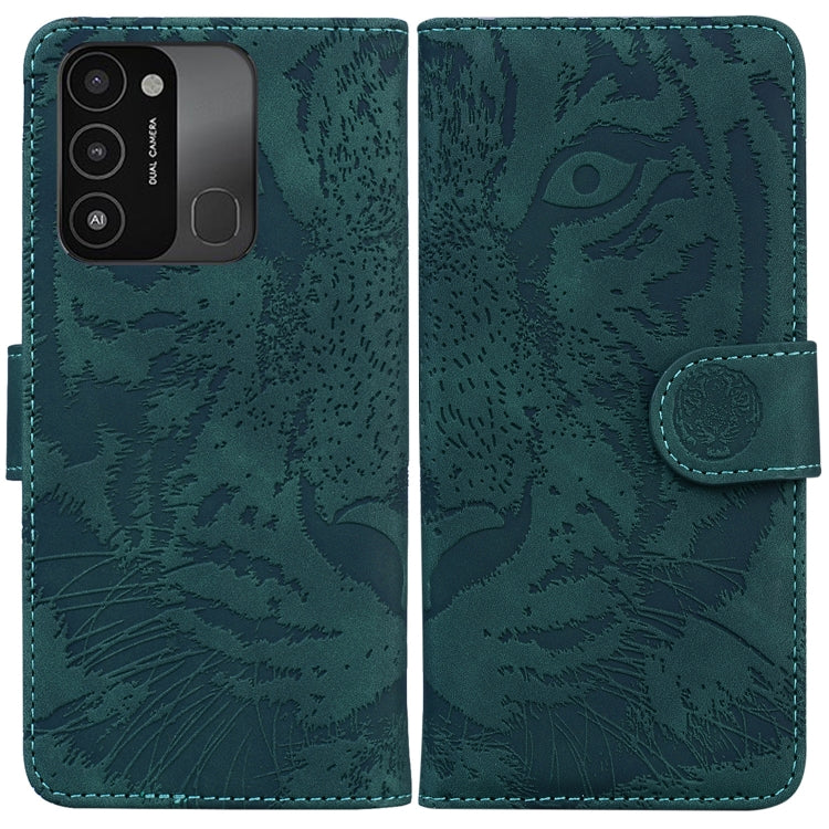 Tiger Embossing Pattern Horizontal Flip Leather Phone Case, For Tecno Pova Neo LE6, For Tecno Spark 7 Pro, For Tecno Spark 8 / 8T, For Tecno Spark 8P, For Tecno Spark Go 2022 / Spark 8C