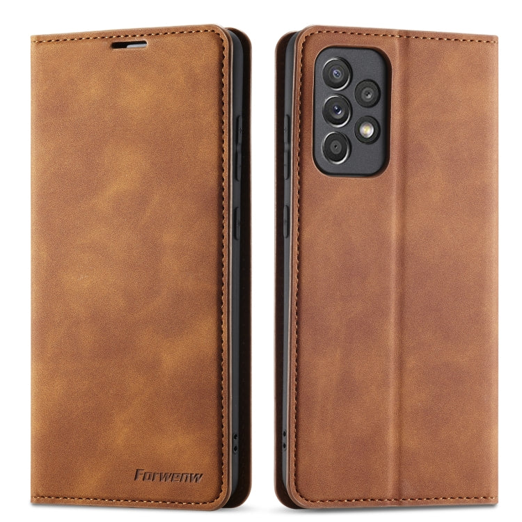Forwenw Dream Series Oil Edge Strong Magnetism Leather Phone Case, For Samsung Galaxy A22 5G, For Samsung Galaxy A53 5G, For Samsung Galaxy A73 5G, For Samsung Galaxy A33 5G, For Samsung Galaxy A23, For Samsung Galaxy A13 5G, For Samsung Galaxy S22 5G ...
