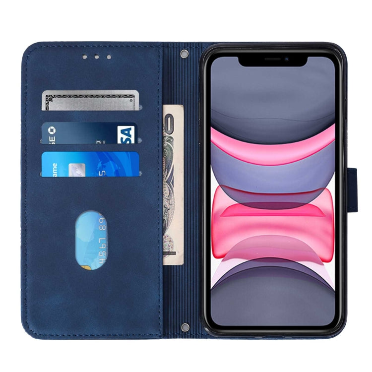 Crossbody 3D Embossed Flip Leather Phone Case, For iPhone 11, For iPhone 11 Pro, For iPhone 11 Pro Max, For iPhone X / XS, For iPhone XR, For iPhone XS Max, For iPhone SE 2022 / SE 2020 / 8 / 7, For iPhone 8 Plus / 7 Plus