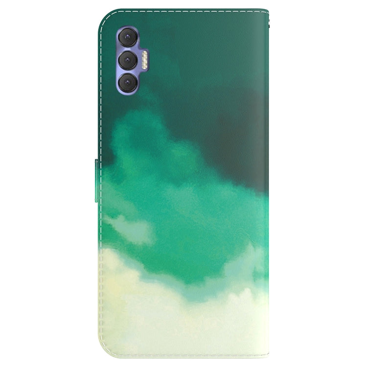 Watercolor Pattern Horizontal Flip Leather Phone Case, For Tecno Spark 8P, For Tecno Spark Go 2022 / Spark 8C