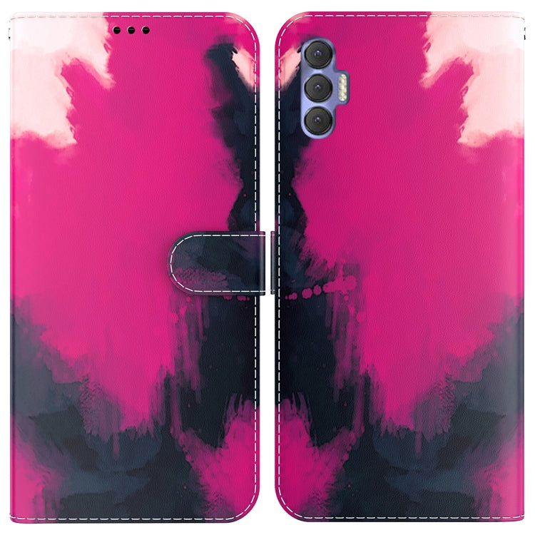 Watercolor Pattern Horizontal Flip Leather Phone Case, For Tecno Spark 8P, For Tecno Spark Go 2022 / Spark 8C
