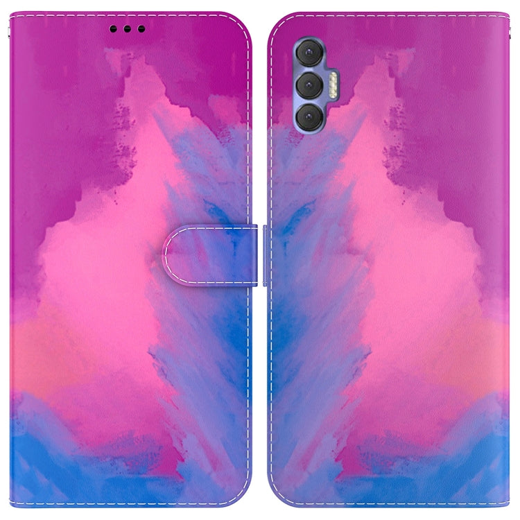 Watercolor Pattern Horizontal Flip Leather Phone Case, For Tecno Spark 8P, For Tecno Spark Go 2022 / Spark 8C