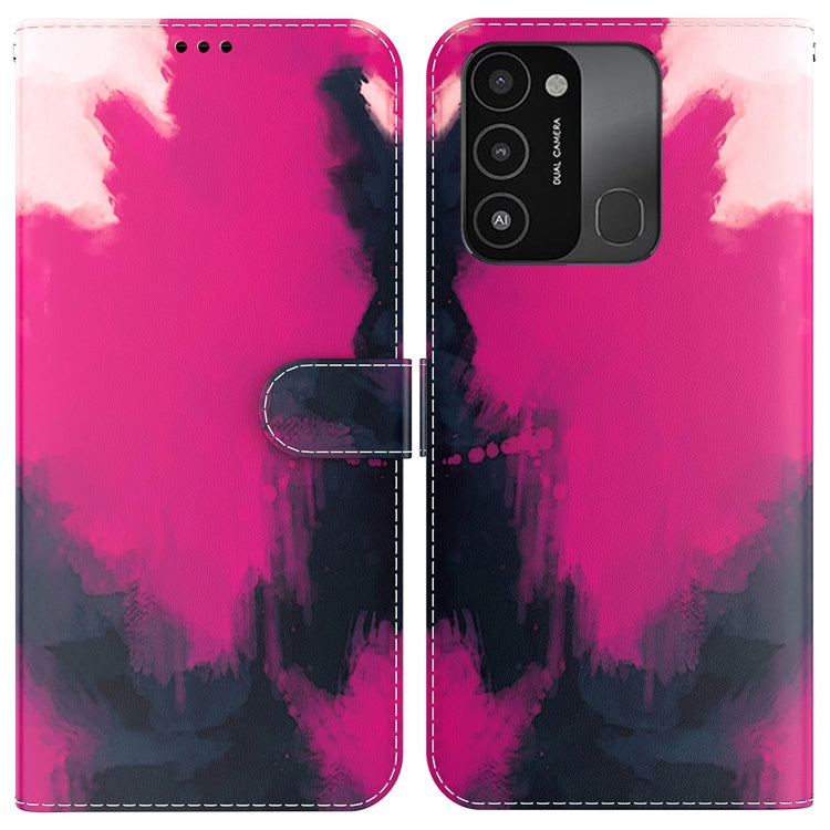 Watercolor Pattern Horizontal Flip Leather Phone Case, For Tecno Spark 8P, For Tecno Spark Go 2022 / Spark 8C