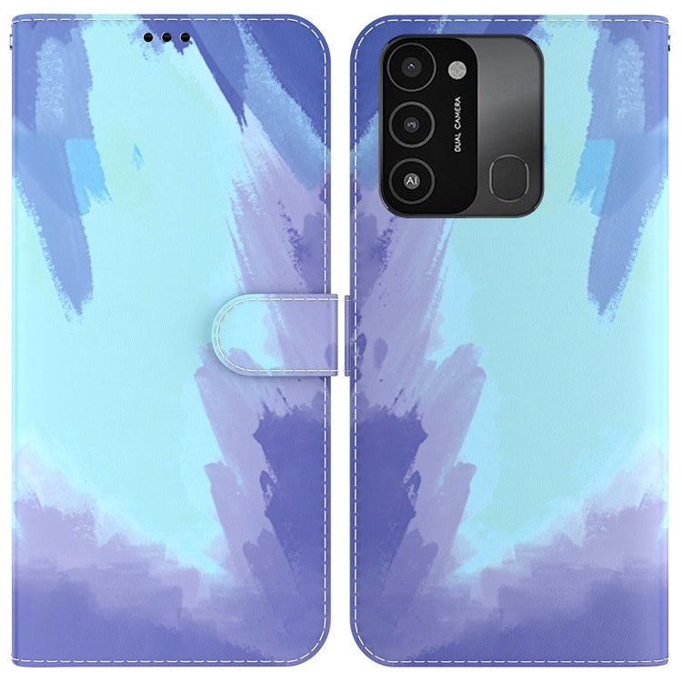 Watercolor Pattern Horizontal Flip Leather Phone Case, For Tecno Spark 8P, For Tecno Spark Go 2022 / Spark 8C