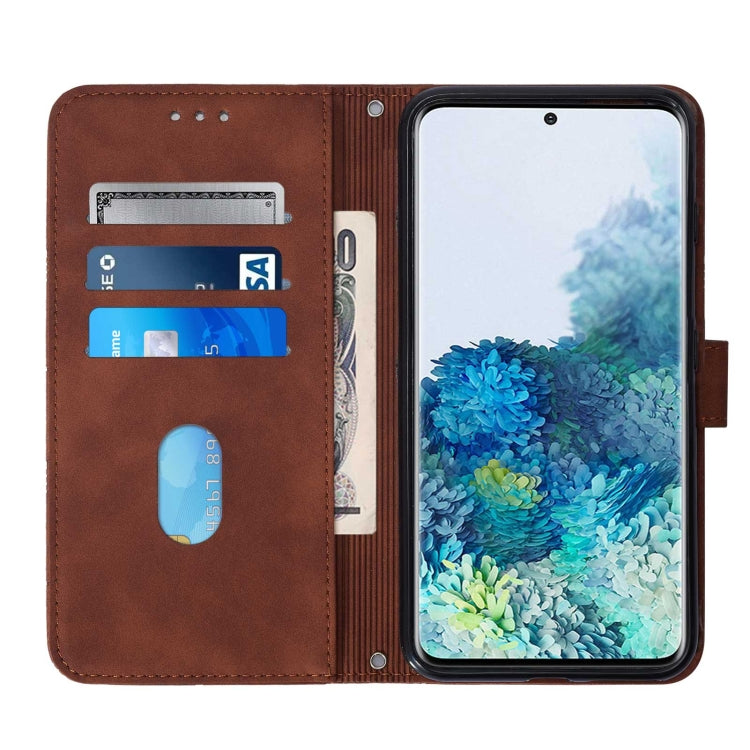 Crossbody 3D Embossed Flip Leather Phone Case, For Samsung Galaxy S20, For Samsung Galaxy S21 5G, For Samsung Galaxy S21 FE 5G, For Samsung Galaxy S21 Ultra 5G, For Samsung Galaxy S21+ 5G, For Samsung Galaxy S22 5G, For Samsung Galaxy S22+ 5G          ...