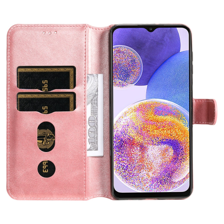 Classic Calf Texture PU + TPU Horizontal Flip Leather Case, For Samsung Galaxy A23 4G/M23/F23, For vivo Y15S 2021/Y15A, For Xiaomi Poco M4 Pro, For Xiaomi Poco X4 Pro 5G, For OPPO Find X5, For OPPO Find X5 Pro