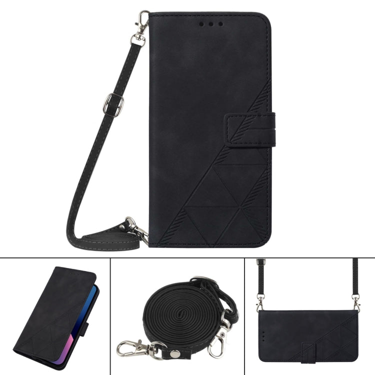 Crossbody 3D Embossed Flip Leather Phone Case, For Xiaomi Redmi Note 10 Pro/10 Pro Max, For Xiaomi Redmi Note 11 5G/Poco M4 Pro 5G, For Xiaomi Redmi Note 11 Pro+, For Xiaomi Redmi 9 / 9 Power / Poco M2, For Xiaomi Redmi 9A / 9i / 9AT                   ...