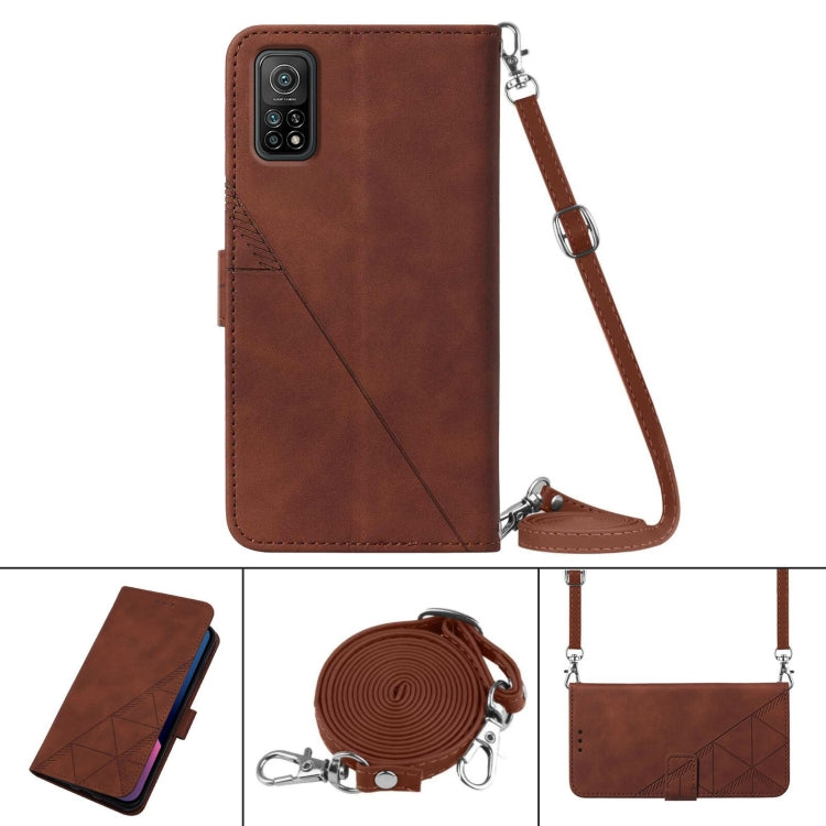 Crossbody 3D Embossed Flip Leather Phone Case, For Xiaomi Redmi Note 10 5G/10T 5G, For Xiaomi Redmi Note 10S / 10 4G, For Xiaomi Redmi Note 11 4G/Redmi 10/10 Prime, For Xiaomi Poco M3/Redmi 9T/Redmi 9 Power, For Xiaomi Poco X3 / X3 Pro / X3 NFC