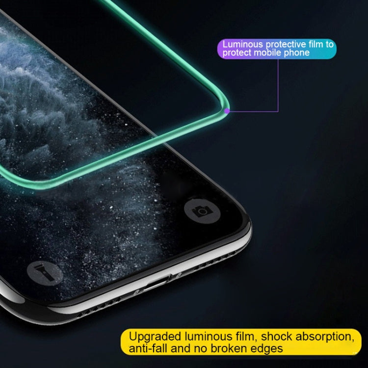 Luminous Shatterproof Airbag Tempered Glass Film, For iPhone 13 mini (1 PC), For iPhone 13 / 13 Pro (1 PC), For iPhone 13 Pro Max(1 PC), For iPhone 12 mini(1 PC), For iPhone 12 / 12 Pro(1 PC), For iPhone 12 Pro Max(1 PC), For iPhone 11 Pro / X / XS(1 P...