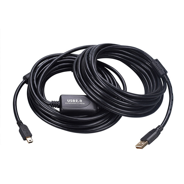 Mini 5 Pin to USB 2.0 Camera Extension Data Cable, 1.5m, 2m, 3m, 5m