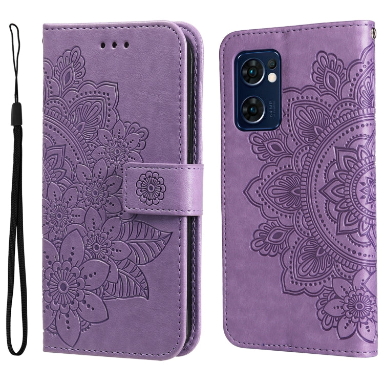 7-petal Flowers Embossed Flip Leather Phone Case, For Xiaomi Redmi 10C 4G / Redmi 10 (India), For Xiaomi Poco X4 Pro 5G, For Honor 50 SE / Huawei nova 9 SE, For OPPO Find X5 Lite / Reno7 5G, For OPPO Find X5, For OPPO Find X5 Pro                       ...