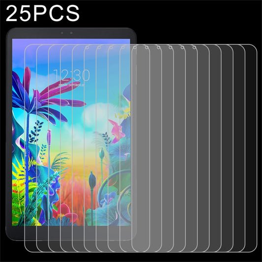 25 PCS 9H 2.5D Explosion-proof Tempered Glass Film, for Google Nest Hub Max, for LG G Pad 5 10.1 inch, for Teclast M20, for Teclast M30, for Huawei MatePad Pro 10.8, for Teclast P80 Pro, for Teclast T8, for Teclast T10, for Teclast T30