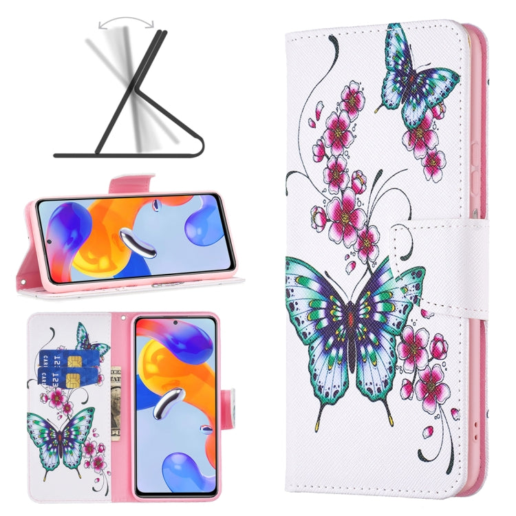 Colored Drawing Leather Phone Case, For Xiaomi Redmi Note 11 Pro International