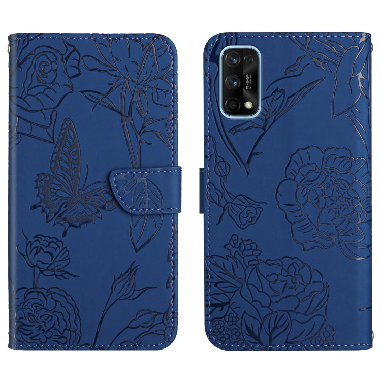 Skin Feel Butterfly Peony Embossed Leather Phone Case, For OPPO Realme 5, For OPPO Realme 5 Pro, For OPPO Realme 6, For OPPO Realme 6 Pro, For OPPO Realme 7, For OPPO Realme 7 Pro, For OPPO Realme 8 5G / V13 5G, For OPPO Realme 8 / 8 Pro               ...