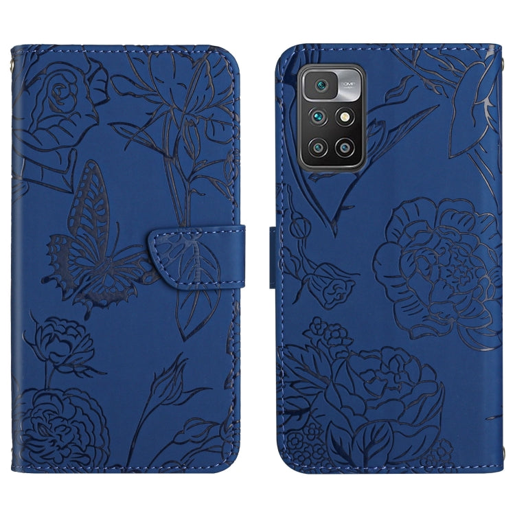 Skin Feel Butterfly Peony Embossed Leather Phone Case, For Xiaomi Redmi 8 / 8A, For Xiaomi Redmi 9, For Xiaomi Redmi 9A, For Xiaomi Redmi 9C, For Xiaomi Redmi 10 4G, For Xiaomi Redmi 10 5G / Note 11E, For Xiaomi Redmi 10C, For Xiaomi Redmi K30 Pro     ...