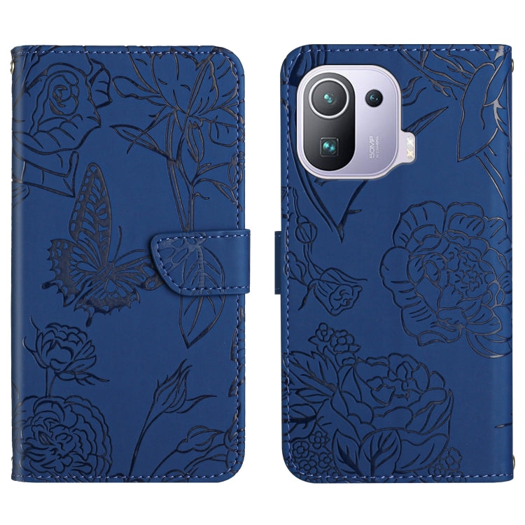 Skin Feel Butterfly Peony Embossed Leather Phone Case, For Xiaomi Mi 11 Lite, For Xiaomi Mi 11 Pro, For Xiaomi Mi 11 Ultra, For Xiaomi Mi 11T / 11T Pro, For Xiaomi 12 / 12 Pro, For Xiaomi Mi Mix 4, For Xiaomi Mi Note 10 Lite                            ...