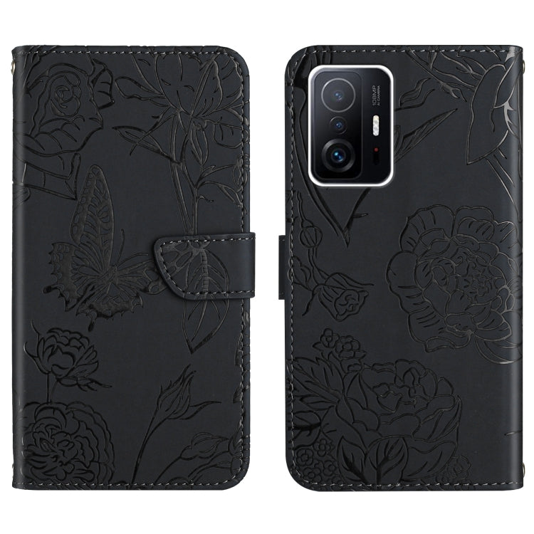 Skin Feel Butterfly Peony Embossed Leather Phone Case, For Xiaomi Mi 11 Lite, For Xiaomi Mi 11 Pro, For Xiaomi Mi 11 Ultra, For Xiaomi Mi 11T / 11T Pro, For Xiaomi 12 / 12 Pro, For Xiaomi Mi Mix 4, For Xiaomi Mi Note 10 Lite                            ...