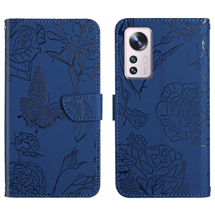 Skin Feel Butterfly Peony Embossed Leather Phone Case, For Xiaomi Mi 11 Lite, For Xiaomi Mi 11 Pro, For Xiaomi Mi 11 Ultra, For Xiaomi Mi 11T / 11T Pro, For Xiaomi 12 / 12 Pro, For Xiaomi Mi Mix 4, For Xiaomi Mi Note 10 Lite                            ...