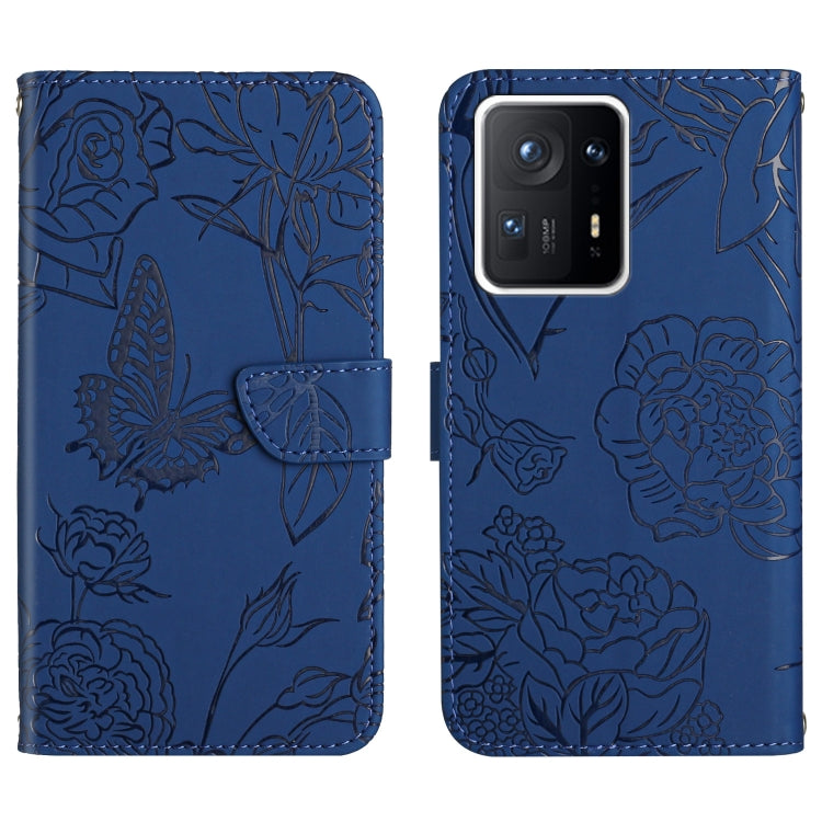 Skin Feel Butterfly Peony Embossed Leather Phone Case, For Xiaomi Mi 11 Lite, For Xiaomi Mi 11 Pro, For Xiaomi Mi 11 Ultra, For Xiaomi Mi 11T / 11T Pro, For Xiaomi 12 / 12 Pro, For Xiaomi Mi Mix 4, For Xiaomi Mi Note 10 Lite                            ...