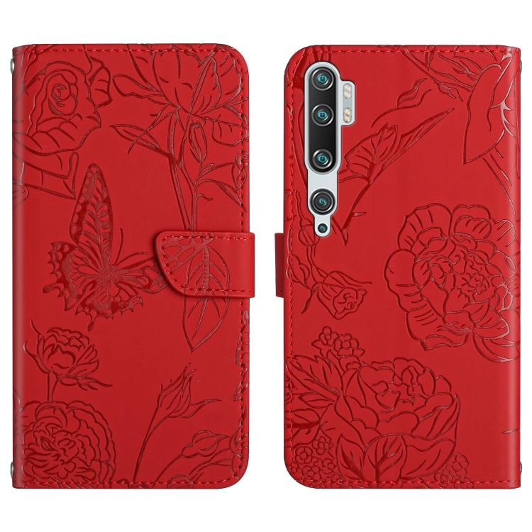 Skin Feel Butterfly Peony Embossed Leather Phone Case, For Xiaomi Mi 11 Lite, For Xiaomi Mi 11 Pro, For Xiaomi Mi 11 Ultra, For Xiaomi Mi 11T / 11T Pro, For Xiaomi 12 / 12 Pro, For Xiaomi Mi Mix 4, For Xiaomi Mi Note 10 Lite                            ...