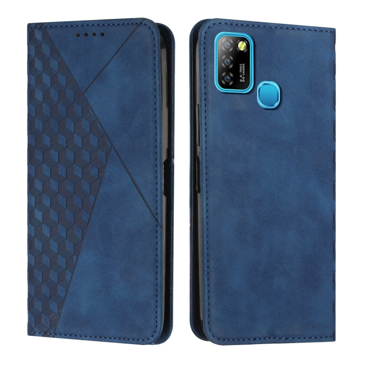 Diamond Splicing Skin Feel Magnetic Leather Phone Case, For Infinix Hot 10 Lite / Smart 5 2020, For Infinix Hot 10i, For Infinix Hot 11, For Infinix Hot 11 Play/10 Play/Smart 5 2021, For Infinix Hot 11S, For Infinix Hot 11S NFC                         ...