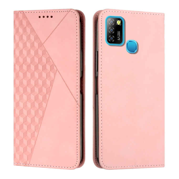 Diamond Splicing Skin Feel Magnetic Leather Phone Case, For Infinix Hot 10 Lite / Smart 5 2020, For Infinix Hot 10i, For Infinix Hot 11, For Infinix Hot 11 Play/10 Play/Smart 5 2021, For Infinix Hot 11S, For Infinix Hot 11S NFC                         ...