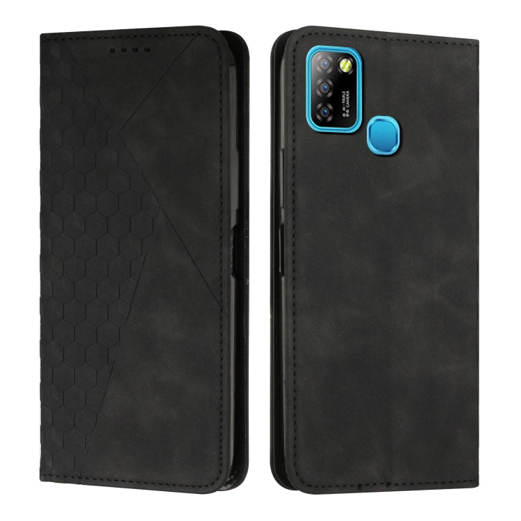 Diamond Splicing Skin Feel Magnetic Leather Phone Case, For Infinix Hot 10 Lite / Smart 5 2020, For Infinix Hot 10i, For Infinix Hot 11, For Infinix Hot 11 Play/10 Play/Smart 5 2021, For Infinix Hot 11S, For Infinix Hot 11S NFC                         ...