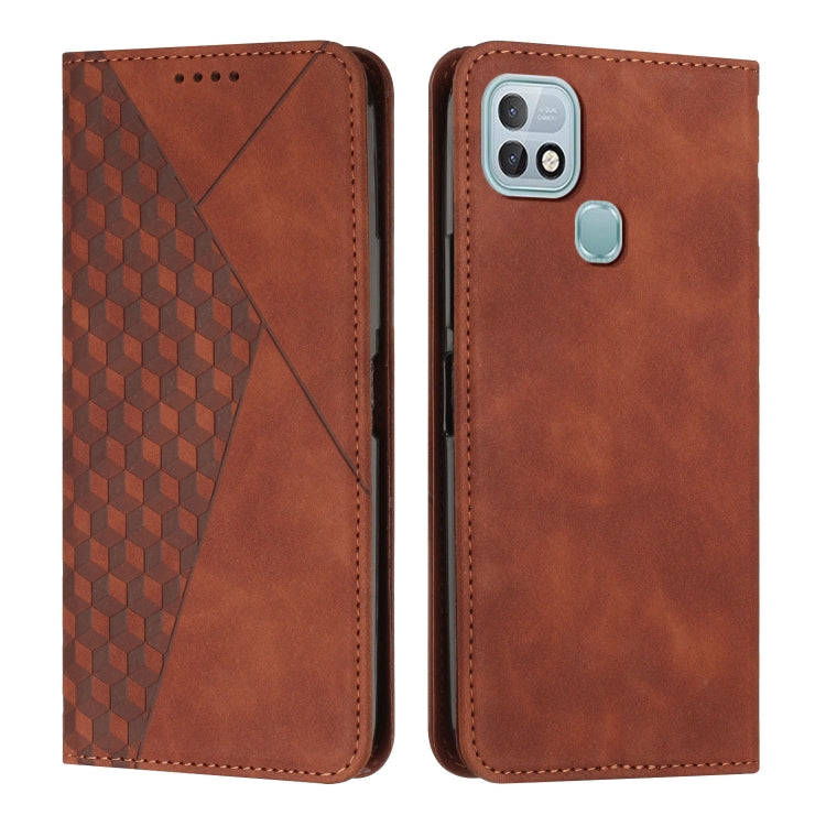 Diamond Splicing Skin Feel Magnetic Leather Phone Case, For Infinix Hot 10 Lite / Smart 5 2020, For Infinix Hot 10i, For Infinix Hot 11, For Infinix Hot 11 Play/10 Play/Smart 5 2021, For Infinix Hot 11S, For Infinix Hot 11S NFC                         ...