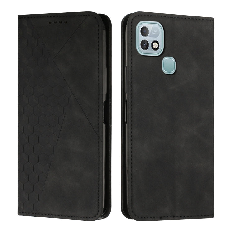 Diamond Splicing Skin Feel Magnetic Leather Phone Case, For Infinix Hot 10 Lite / Smart 5 2020, For Infinix Hot 10i, For Infinix Hot 11, For Infinix Hot 11 Play/10 Play/Smart 5 2021, For Infinix Hot 11S, For Infinix Hot 11S NFC                         ...