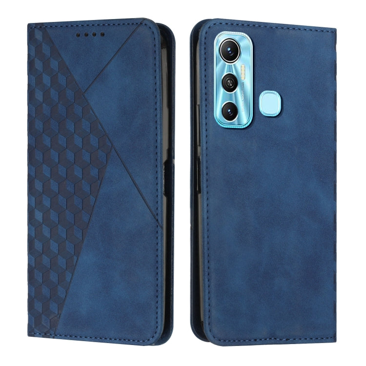Diamond Splicing Skin Feel Magnetic Leather Phone Case, For Infinix Hot 10 Lite / Smart 5 2020, For Infinix Hot 10i, For Infinix Hot 11, For Infinix Hot 11 Play/10 Play/Smart 5 2021, For Infinix Hot 11S, For Infinix Hot 11S NFC                         ...