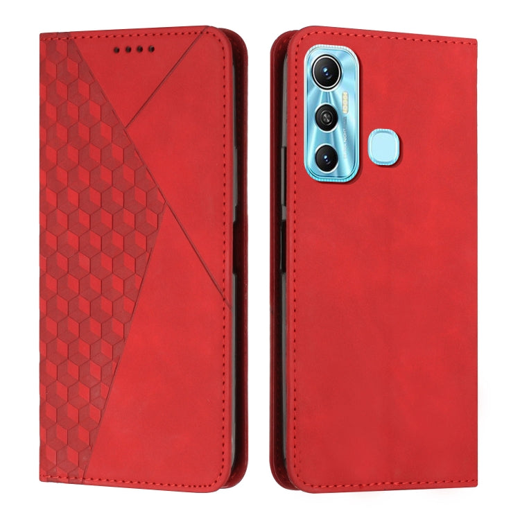 Diamond Splicing Skin Feel Magnetic Leather Phone Case, For Infinix Hot 10 Lite / Smart 5 2020, For Infinix Hot 10i, For Infinix Hot 11, For Infinix Hot 11 Play/10 Play/Smart 5 2021, For Infinix Hot 11S, For Infinix Hot 11S NFC                         ...
