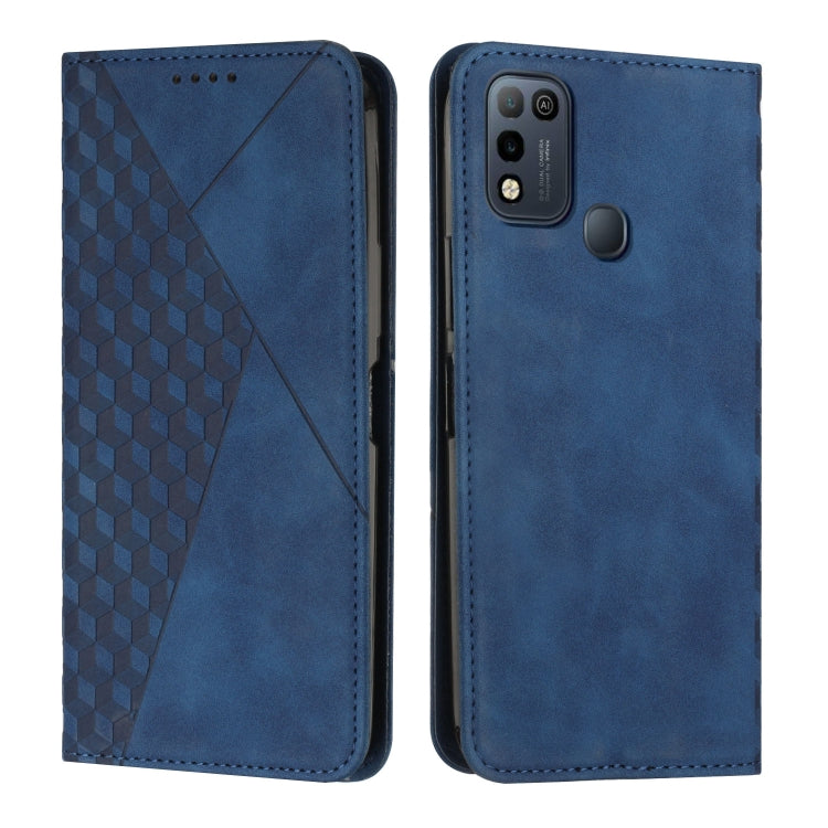 Diamond Splicing Skin Feel Magnetic Leather Phone Case, For Infinix Hot 10 Lite / Smart 5 2020, For Infinix Hot 10i, For Infinix Hot 11, For Infinix Hot 11 Play/10 Play/Smart 5 2021, For Infinix Hot 11S, For Infinix Hot 11S NFC                         ...