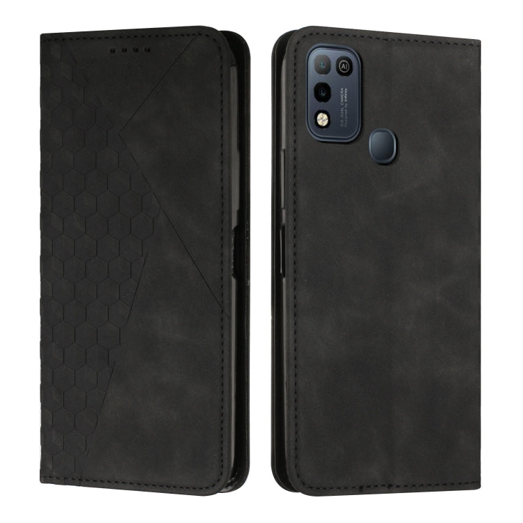 Diamond Splicing Skin Feel Magnetic Leather Phone Case, For Infinix Hot 10 Lite / Smart 5 2020, For Infinix Hot 10i, For Infinix Hot 11, For Infinix Hot 11 Play/10 Play/Smart 5 2021, For Infinix Hot 11S, For Infinix Hot 11S NFC                         ...