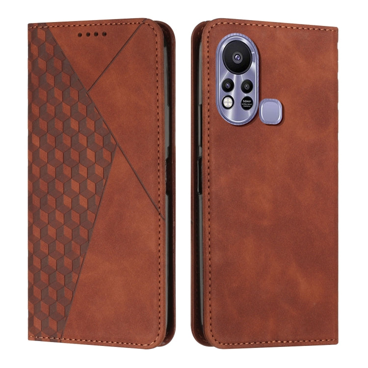 Diamond Splicing Skin Feel Magnetic Leather Phone Case, For Infinix Hot 10 Lite / Smart 5 2020, For Infinix Hot 10i, For Infinix Hot 11, For Infinix Hot 11 Play/10 Play/Smart 5 2021, For Infinix Hot 11S, For Infinix Hot 11S NFC                         ...