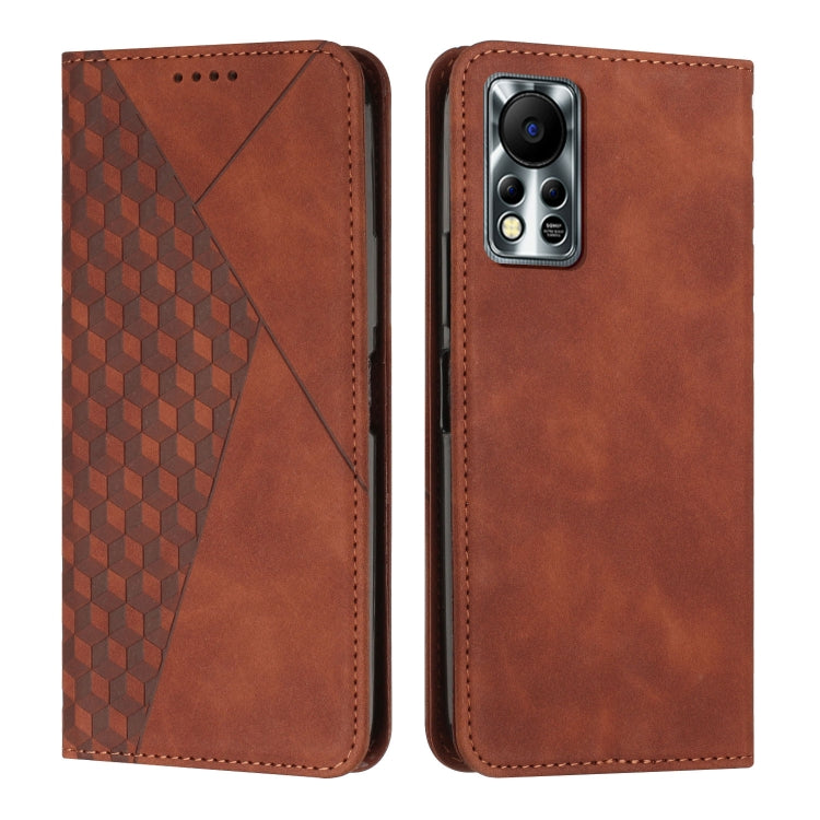 Diamond Splicing Skin Feel Magnetic Leather Phone Case, For Infinix Hot 10 Lite / Smart 5 2020, For Infinix Hot 10i, For Infinix Hot 11, For Infinix Hot 11 Play/10 Play/Smart 5 2021, For Infinix Hot 11S, For Infinix Hot 11S NFC                         ...