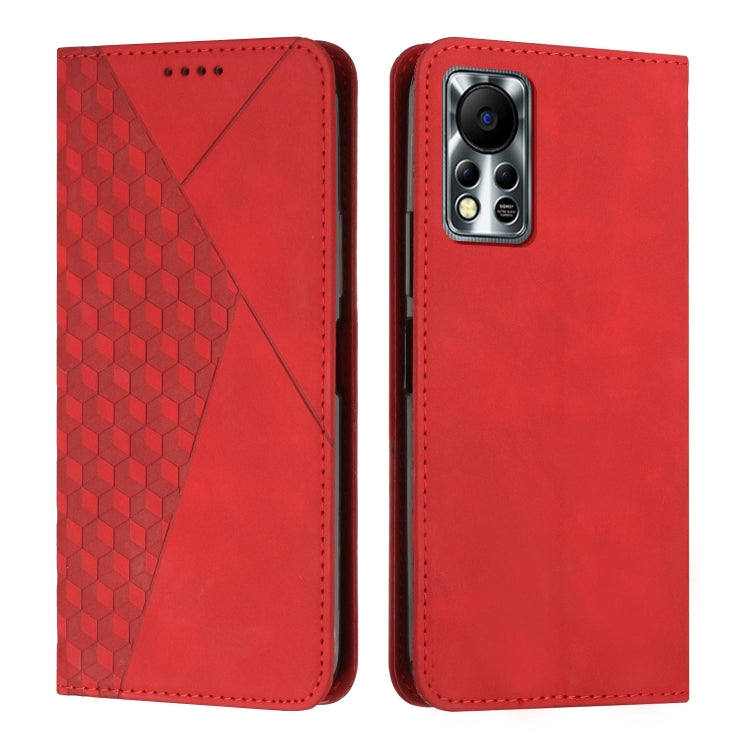 Diamond Splicing Skin Feel Magnetic Leather Phone Case, For Infinix Hot 10 Lite / Smart 5 2020, For Infinix Hot 10i, For Infinix Hot 11, For Infinix Hot 11 Play/10 Play/Smart 5 2021, For Infinix Hot 11S, For Infinix Hot 11S NFC                         ...