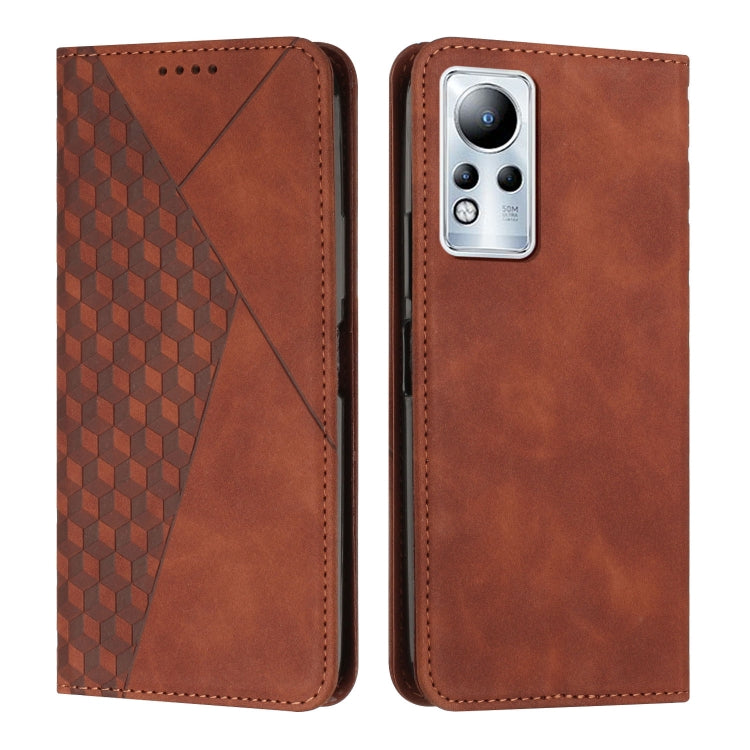 Diamond Splicing Skin Feel Magnetic Leather Phone Case, For Infinix Hot 10 Lite / Smart 5 2020, For Infinix Hot 10i, For Infinix Hot 11, For Infinix Hot 11 Play/10 Play/Smart 5 2021, For Infinix Hot 11S, For Infinix Hot 11S NFC                         ...