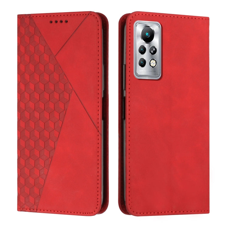 Diamond Splicing Skin Feel Magnetic Leather Phone Case, For Infinix Hot 10 Lite / Smart 5 2020, For Infinix Hot 10i, For Infinix Hot 11, For Infinix Hot 11 Play/10 Play/Smart 5 2021, For Infinix Hot 11S, For Infinix Hot 11S NFC                         ...