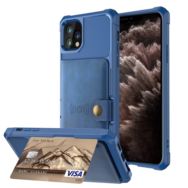 Magnetic Wallet Card Bag Leather Case, For iPhone 11 Pro Max, For iPhone X / XS, For iPhone XR, For iPhone XS Max, For iPhone SE 2022 / 2020 / 7 / 8, For iPhone 8 Plus / 7 Plus / 6 Plus