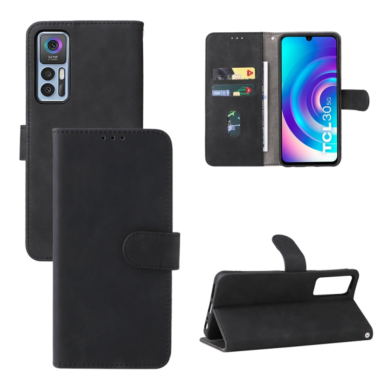 Skin Feel Magnetic Flip Leather Phone Case, For TCL 30 5G/30+ 5G, For TCL 30 SE, For vivo Y76 5G/Y76S 5G/Y74S, For Wiko Y52, For Samsung Galaxy M23 5G