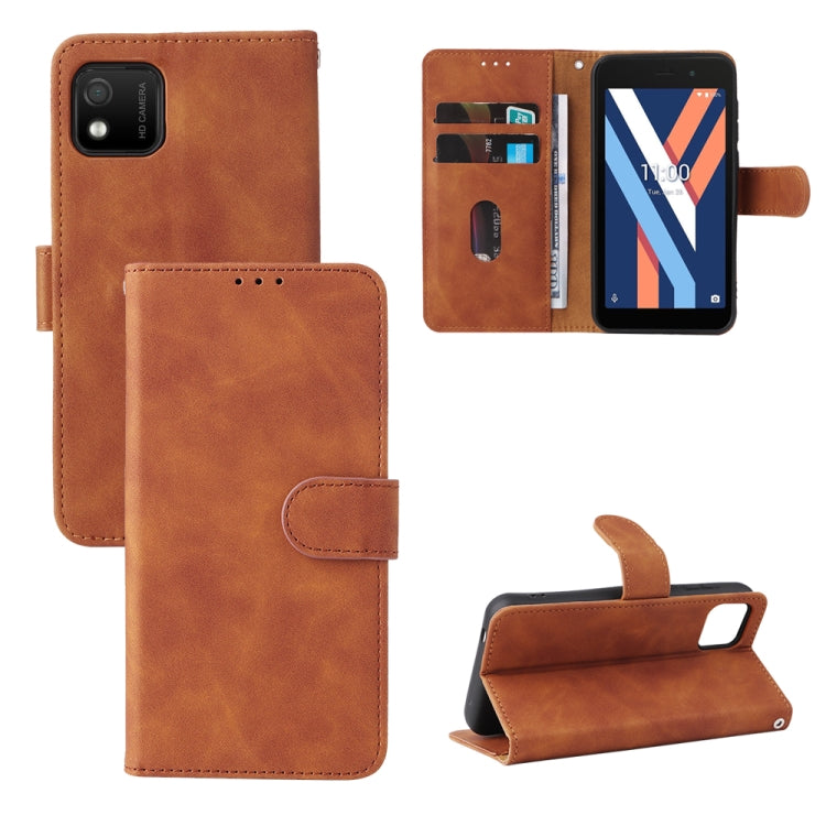 Skin Feel Magnetic Flip Leather Phone Case, For TCL 30 5G/30+ 5G, For TCL 30 SE, For vivo Y76 5G/Y76S 5G/Y74S, For Wiko Y52, For Samsung Galaxy M23 5G