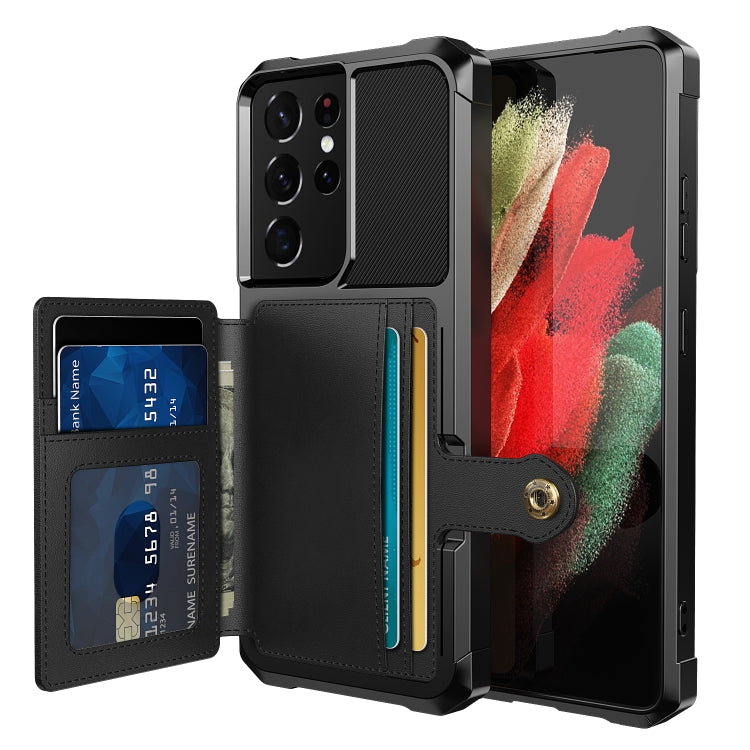 Magnetic Wallet Card Bag Leather Phone Case, For Samsung Galaxy S21 5G, For Samsung Galaxy S21+ 5G, For Samsung Galaxy S21 Ultra 5G, For Samsung Galaxy S20, For Samsung Galaxy S20+, For Samsung Galaxy S20 Ultra, For Samsung Galaxy Note20               ...