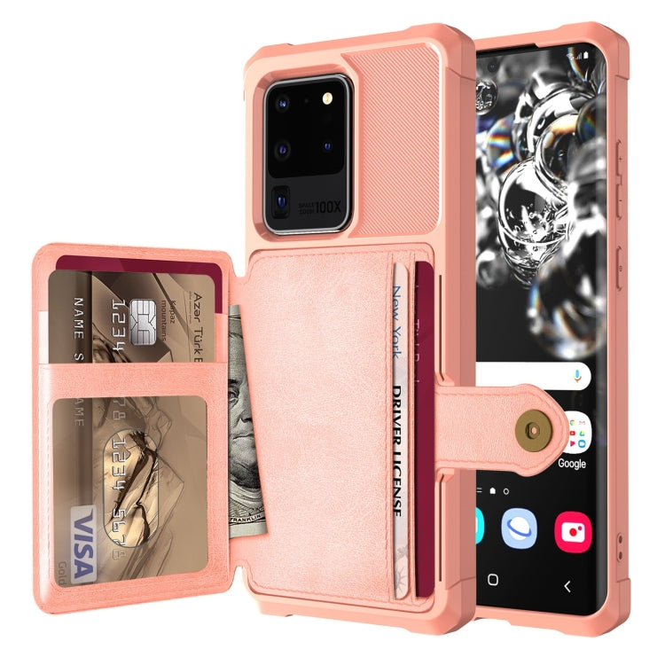 Magnetic Wallet Card Bag Leather Phone Case, For Samsung Galaxy S21 5G, For Samsung Galaxy S21+ 5G, For Samsung Galaxy S21 Ultra 5G, For Samsung Galaxy S20, For Samsung Galaxy S20+, For Samsung Galaxy S20 Ultra, For Samsung Galaxy Note20               ...