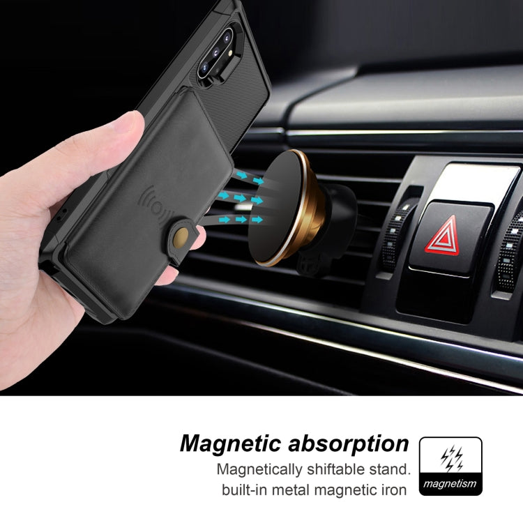 Magnetic Wallet Card Bag Leather Phone Case, For Samsung Galaxy Note10+, For Samsung Galaxy S10, For Samsung Galaxy S10e, For Samsung Galaxy S10+, For Samsung Galaxy Note9, For Samsung Galaxy S9, For Samsung Galaxy S9+, For Samsung Galaxy A12          ...