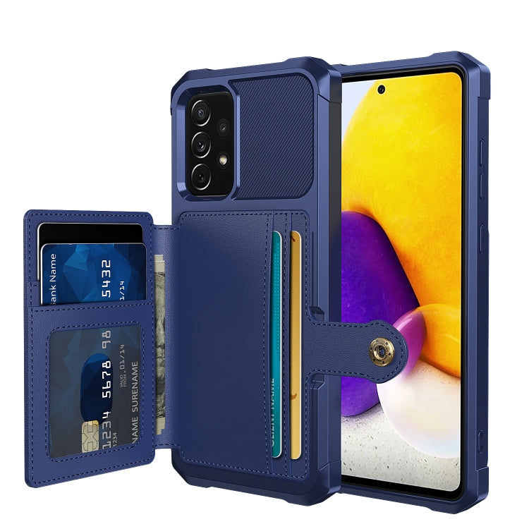 Magnetic Wallet Card Bag Leather Phone Case, For Samsung Galaxy A72 5G / 4G, For Samsung Galaxy S21 FE 5G