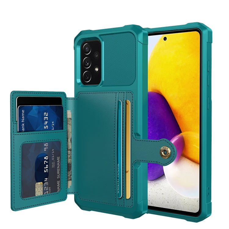 Magnetic Wallet Card Bag Leather Phone Case, For Samsung Galaxy A72 5G / 4G, For Samsung Galaxy S21 FE 5G